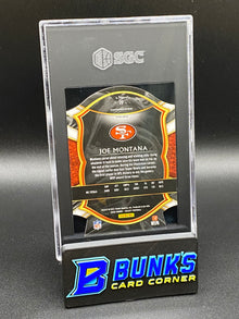 2020 Joe Montana Purple Die-Cut Prizm SGC 10 (Box B46)
