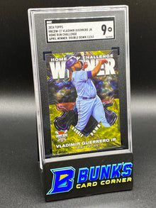 2024 Vladimir Guerrero Jr. April Winner, Double Down SGC 9 (Box B46)