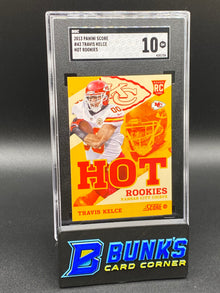 2013 Travis Kelce Hot Rookies RC SGC 10 (Box B46)