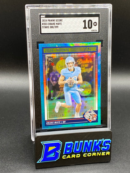 2024 Drake Maye Stars RC SGC 10 (Box B47)