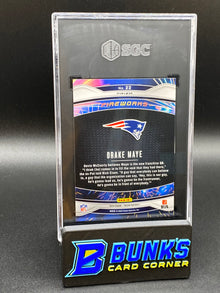 2024 Drake Maye Fireworks Green Ice Prizm SGC 10 (Box B47)