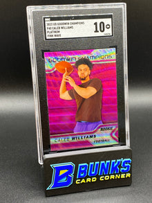 2023 Caleb Williams Plat. Pink Wave SGC 10 RC (Box B47)