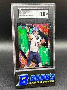 2024 Bo Nix Green Refractor RC SGC 10 (Box B47)