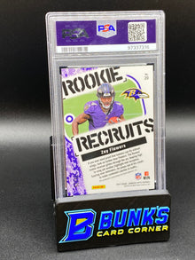 2023 Zay Flowers Rookie Recruits Auto. PSA 10 (Box B47)