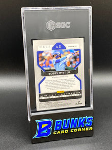 2022 Bobby Witt Jr. Lime Green Prizm RC SGC 9 (Box B47)