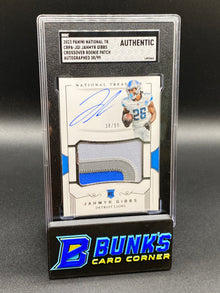 2023 Jahmyr Gibbs  Crossover Rookie Patch Auto. RPA SGC Authentic
