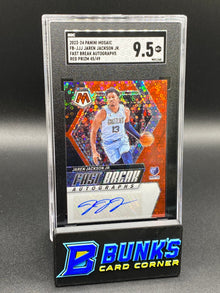 2023-24 Jaren Jackson Jr. Fast Break Auto. Red Prizm SGC 9.5 (Box B48)
