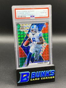 2020 D’Andre Swift Red/Green Choice PSA 10 (Box B48)
