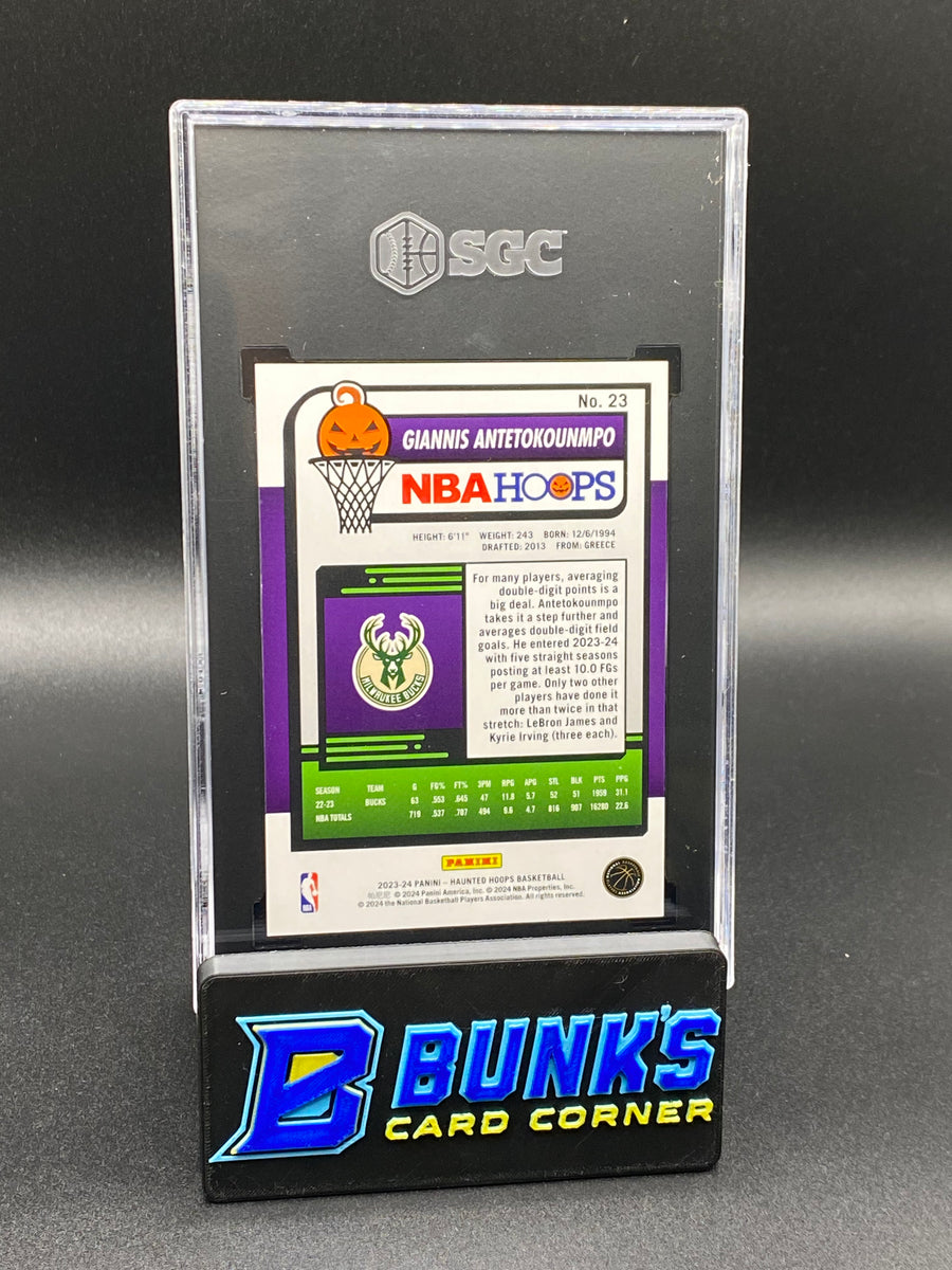 2023-24 Giannis Antetokounmpo Holo Webs Case Hit SGC 10