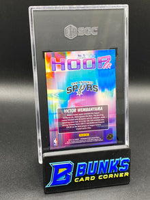 2023-24 Victor Wembanyama Hoopla Silver Prizm SGC 10 RC (Box B48)