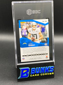 2020 Justin Herbert Aspirations RC SGC 10 (Box B49)