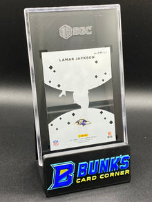 2021 Lamar Jackson Out of This World Holo Mosaic SGC 9 (Box B49)