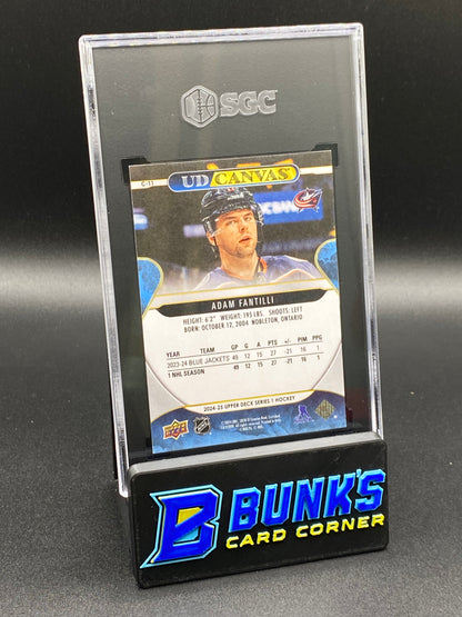 2024-25 Adam Fantilli Canvas SGC 10 (Box B49)