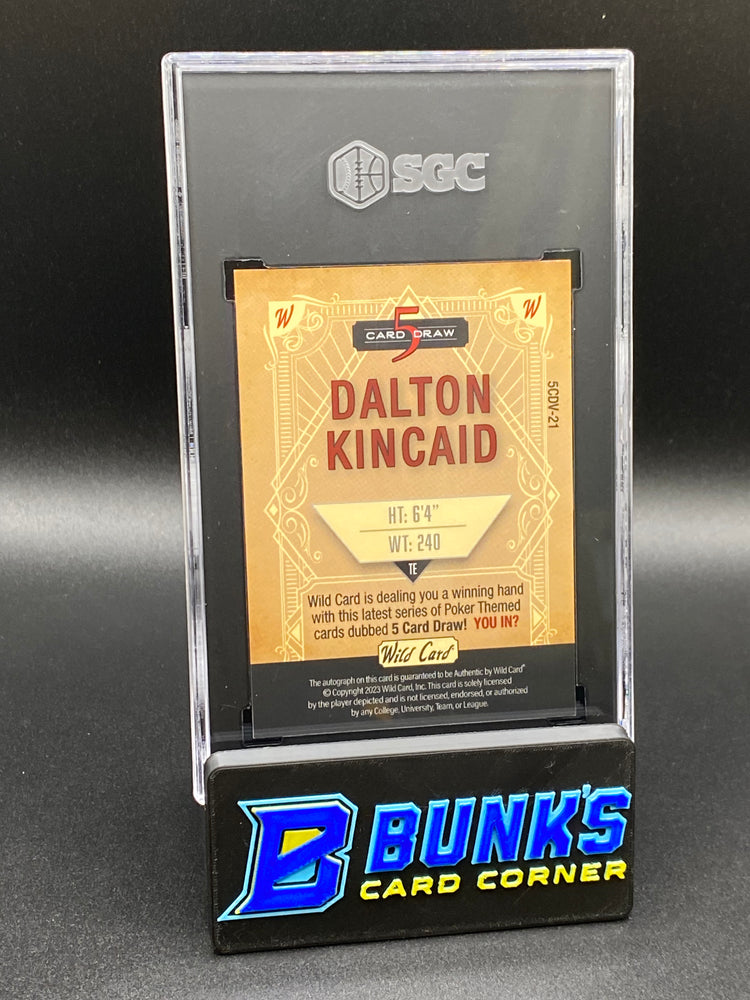 2023 Dalton Kincaid Vintage Auto. Acidwash, Crystal 1/1 SGC 10/10