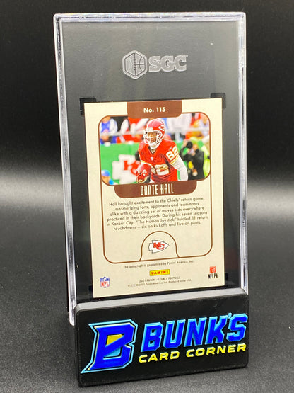 2021 Dante Hall Auto. Red SGC 10/9.5 (Box B49)