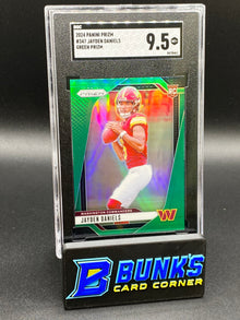 2024 Jayden Daniels Green Prizm RC SGC 9.5 (Box B50)