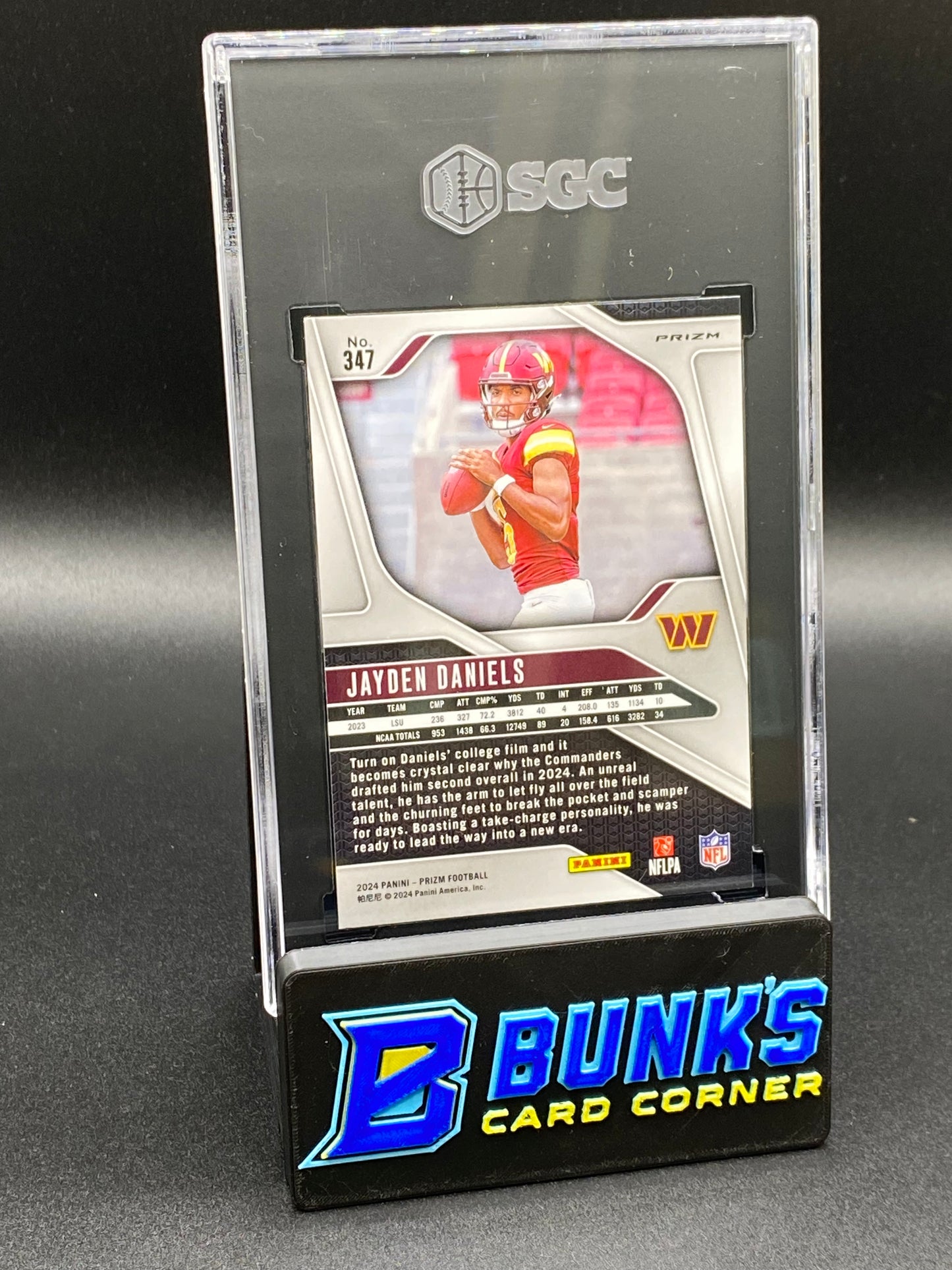 2024 Jayden Daniels Green Prizm RC SGC 9.5 (Box B50)