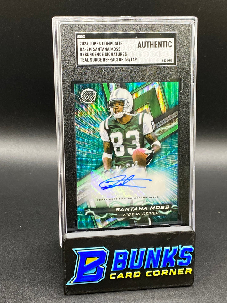 2023 Santana Moss Resurgence Sig. Teal Surge Ref. SGC Authentic