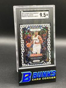 2023-24 Zion Williamson Monopoly Man Black & White SGC 9.5 (Box B50)