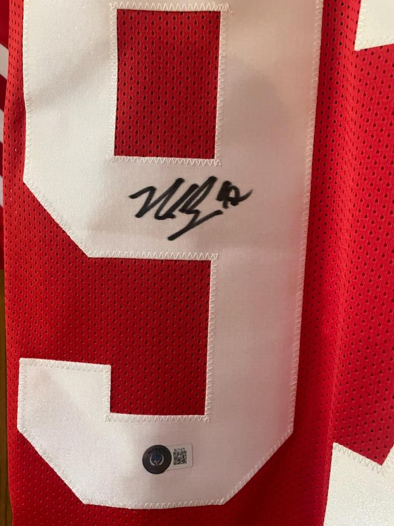 Nick Bosa Autographed Jersey 🔥 Becket Certification