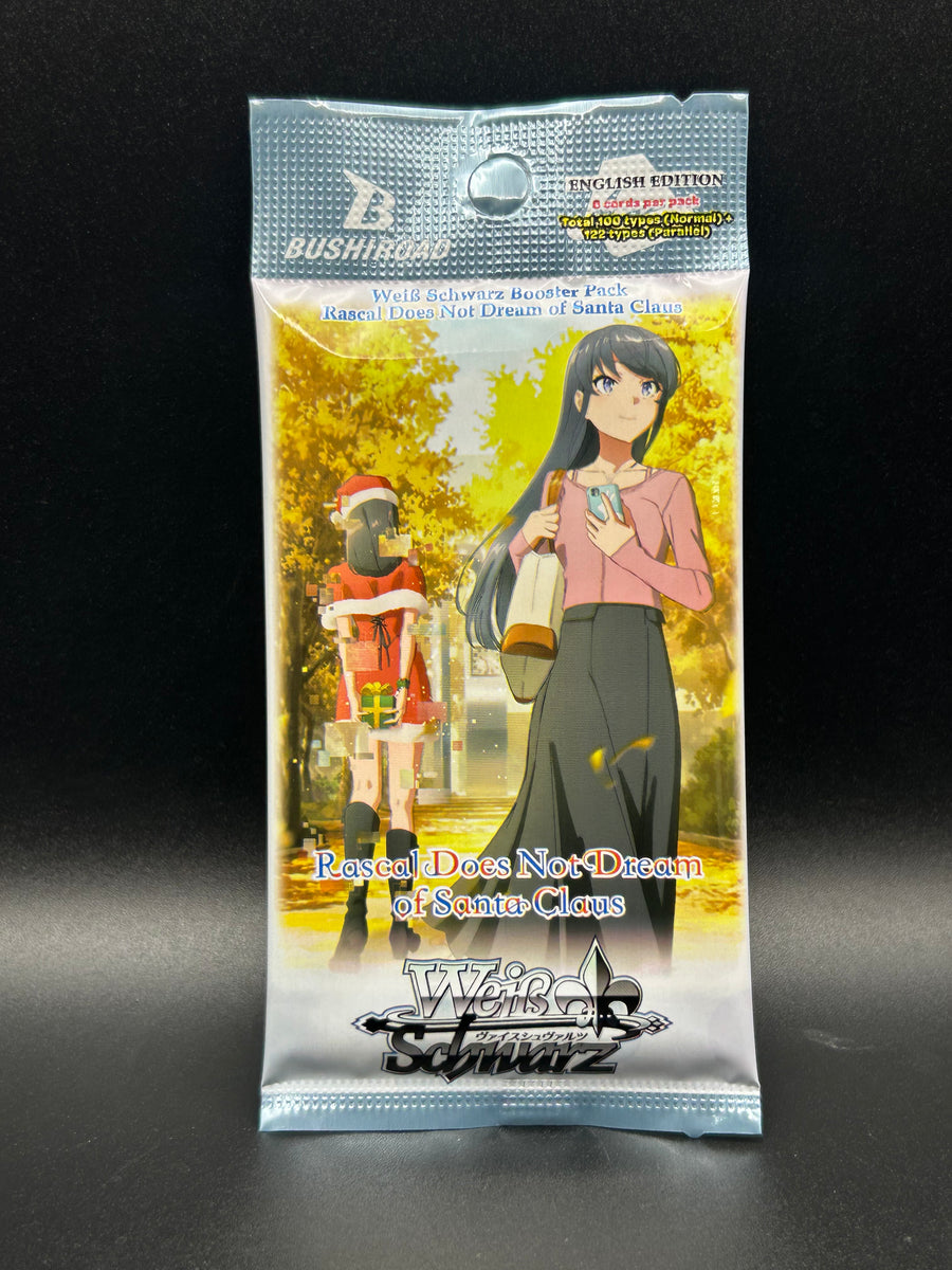 Rascal Does Not Dream of Santa Claus Booster pack Weiss Schwarz