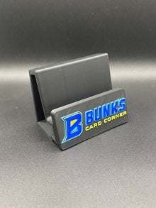 Bunk’s Card Display Stand
