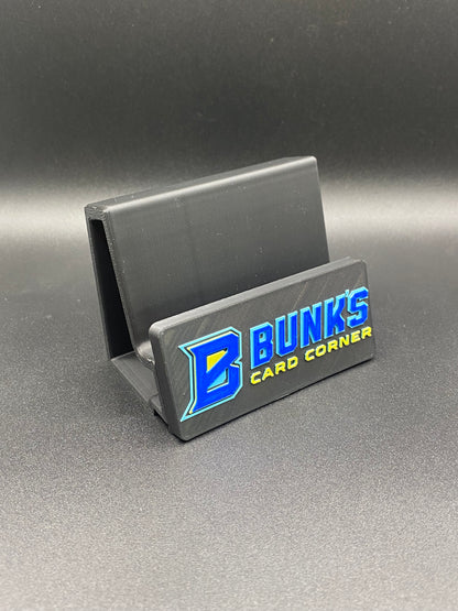 Bunk’s Card Display Stand