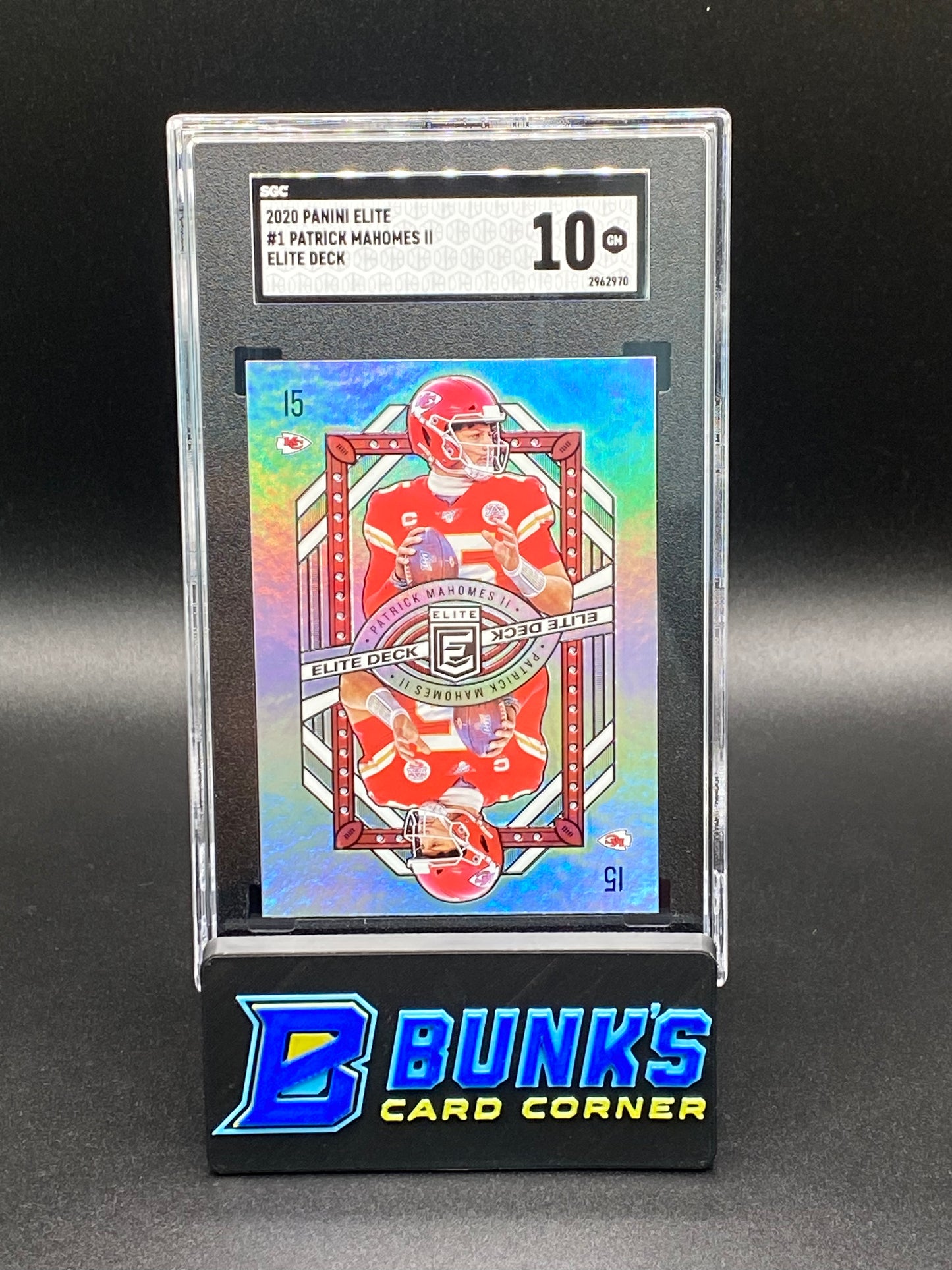 Bunk’s Card Display Stand