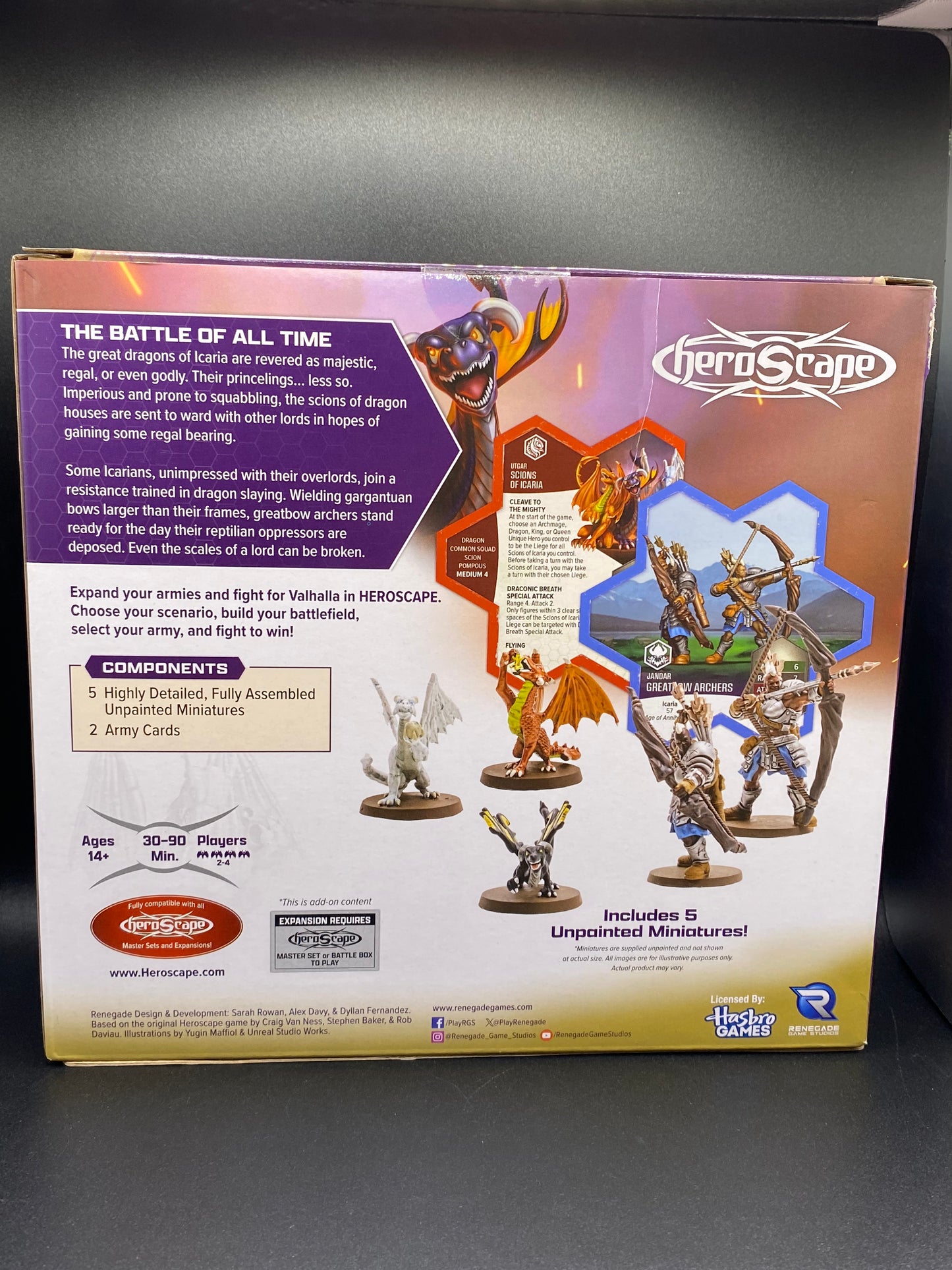 Heroscape Common Army Expansion Age of Annihilation Embers of War Unpainted