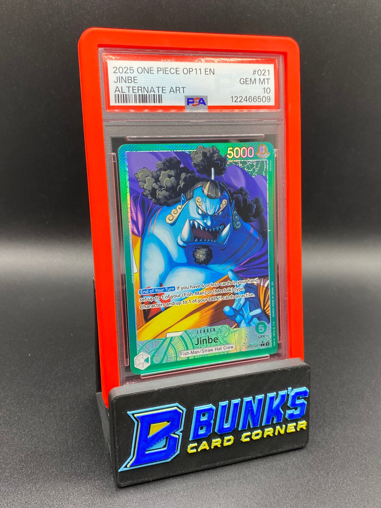 Jinbe Alternate Art One Piece PSA 10