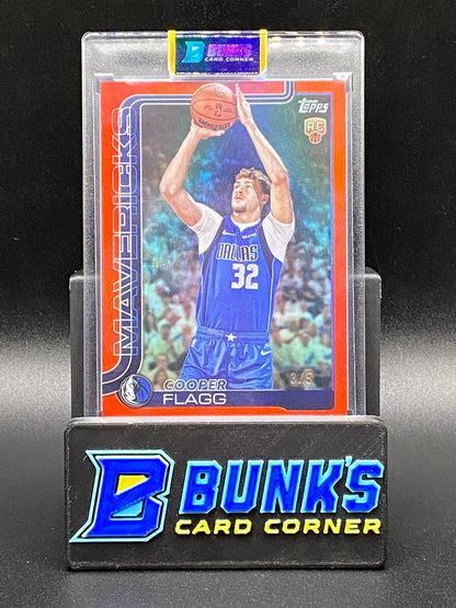 2025-26 TOPPS Cooper Flagg Red 3/5