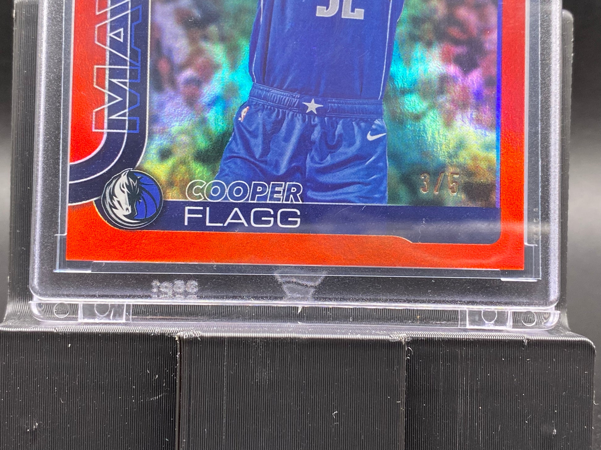 2025-26 TOPPS Cooper Flagg Red 3/5