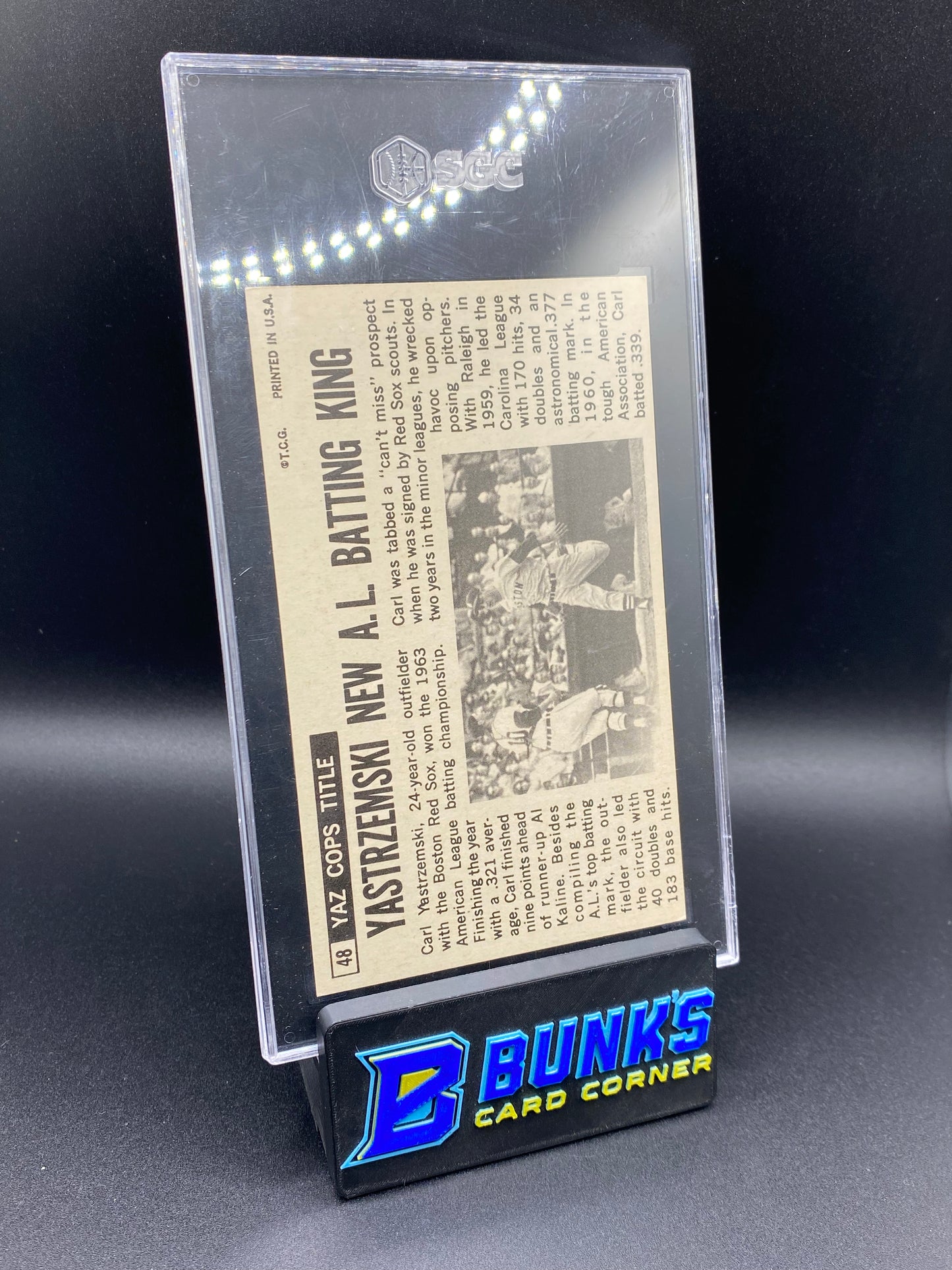 1964 Carl Yastrzemski SGC 7