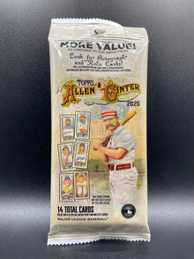 2025 Baseball Topps Allen & Ginter Value Pack