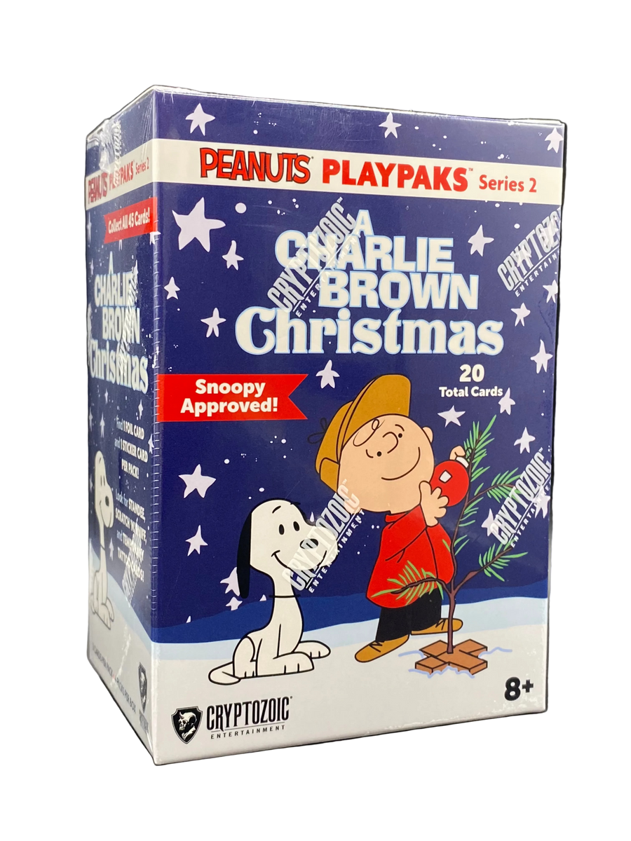 Charlie Brown Christmas PlayPaks Series 2 Cryptozoic Blaster Box