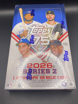 2026 TOPPS Series 2 Hobby Box