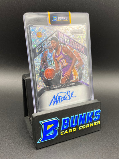 2020 Magic Johnson Prizm Fast Break Autograph