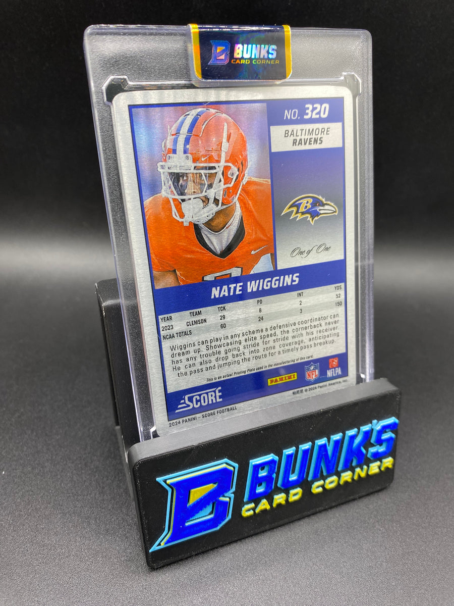 Nate Wiggins 2024 Rc Plate