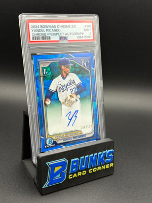2024 Yandel Ricardo Chrome Prospect Auto PSA 9 134/199
