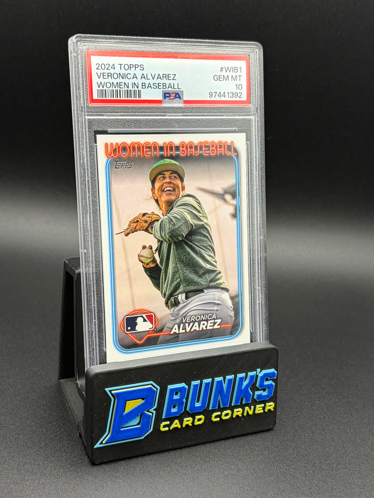 2024 Veronica Alvarez Women In Baseball PSA 10