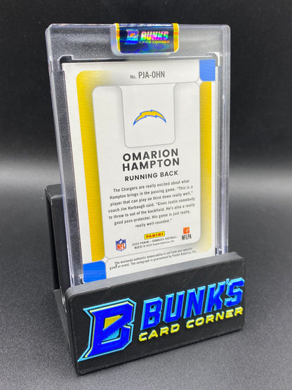 Omarion Hampton Auto Phenom 38/99