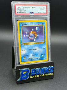 Squirtle 1st Edition Rocket PSA 8