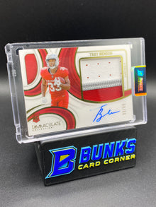 Trey Benson Immaculate Collection Rc Auto Patch 33/99