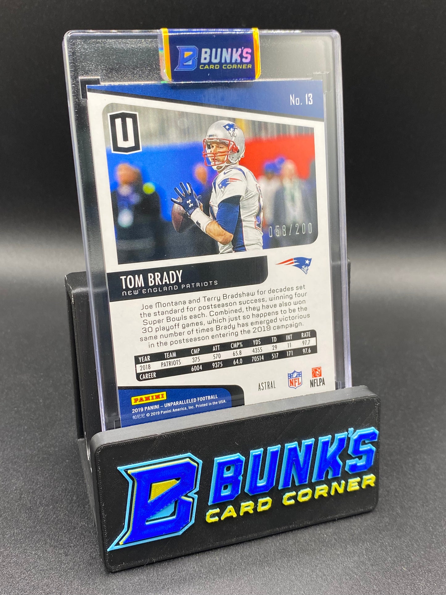 Tom Brady Unparalleled Stars 58/200