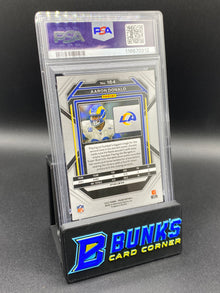 2022 Aaron Donald Black & White Checker PSA 10