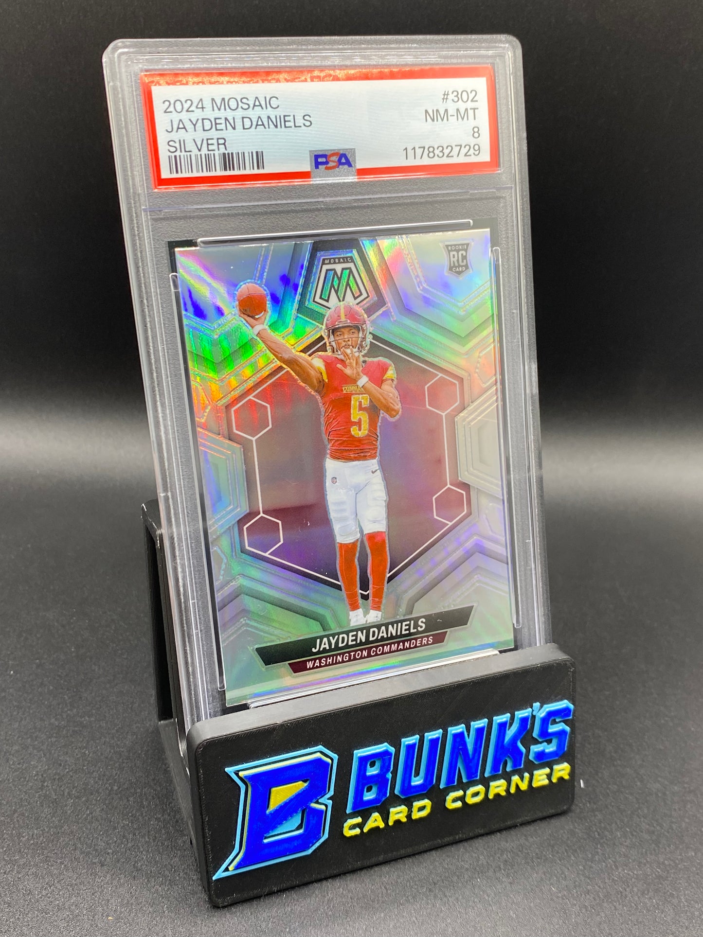 2024 Jayden Daniels Silver PSA 8