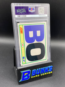 1990 Bo Jackson PSA 8