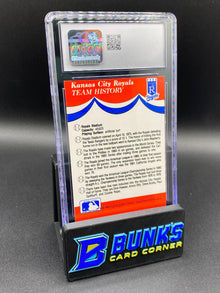 1989 Indians/Tigers/Royals/Brewers Stickers CGC 8.5