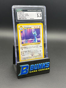 Dragonair Shadowless Base Set CGC 5.5