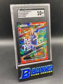 2024-25 Paige Bueckers Red Ice Prizm SGC 10